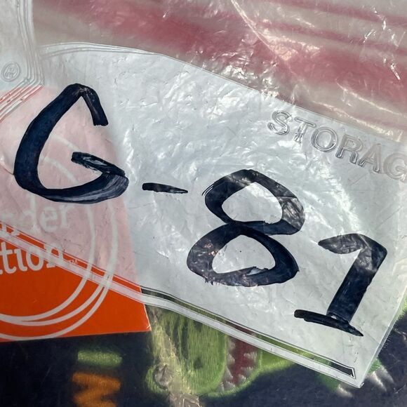 5 for $25🔥Wonder Nation DynoNite Navy Dinosaur Slippers Size 7/8- New - Picture 4 of 4